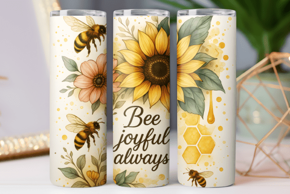 Bee Inspiration Tumbler Wrap: Graphics & Tumbler Wraps Review
