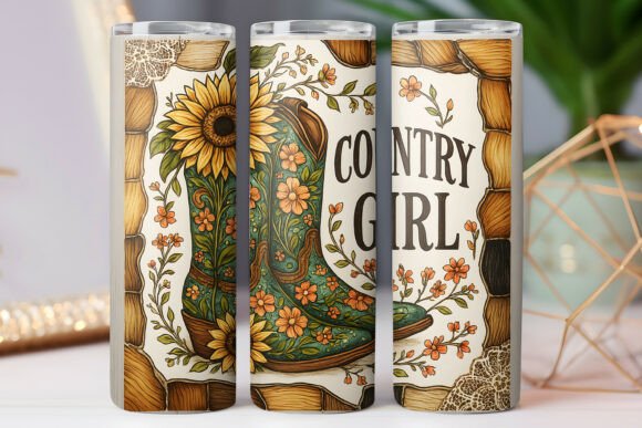 Country Girl Western Graphics & Illustrations Review