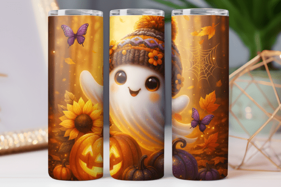 Fall Season Tumbler Wrap Graphics