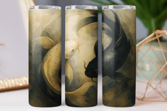 Japan Koi Fish Tumbler Wrap Graphics Review