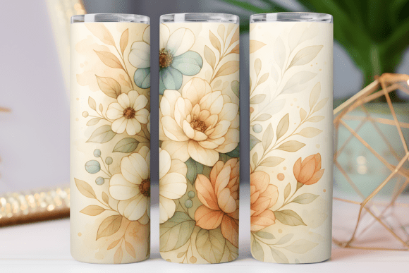 Stained Glass Art Tumbler Wraps Graphics